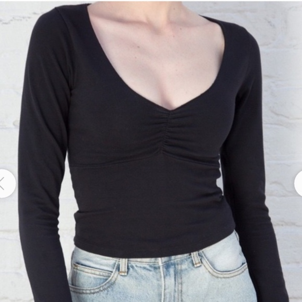 Brandy Melville Black Gina Long Sleeve